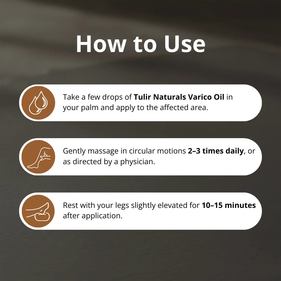 Tulir Naturals - Varico Oil