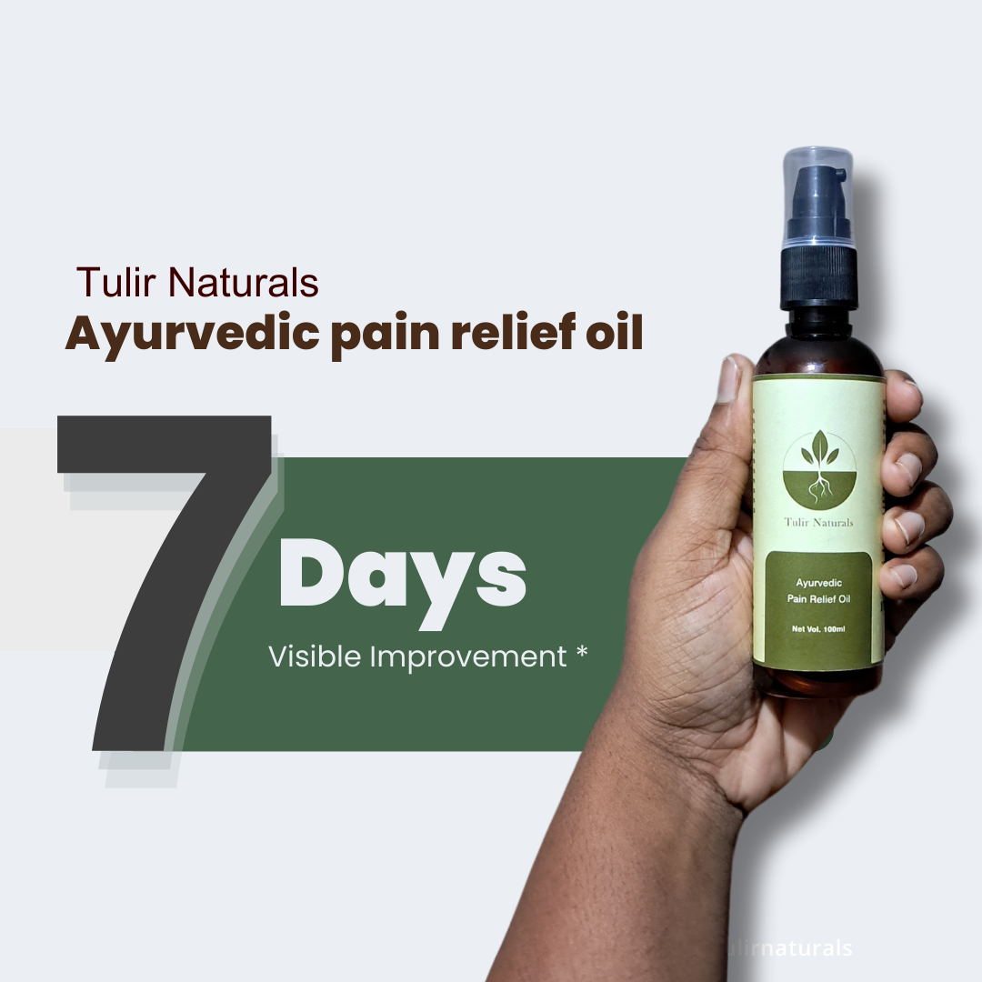 Tulir Naturals Ayurvedic Pain Relief Oil 100ml